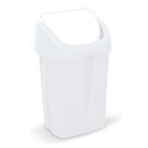 Cubo de basura con tapa - ICA - de polipropileno / de pedal
