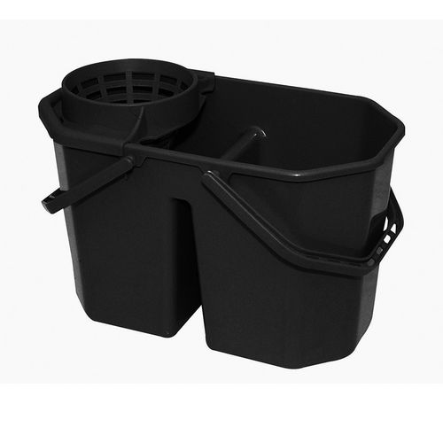 Cubo de plástico - ICA - rectangular / con escurridor / industrial