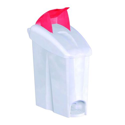 Cubo de basura de plástico - ICA - con tapa / de pedal