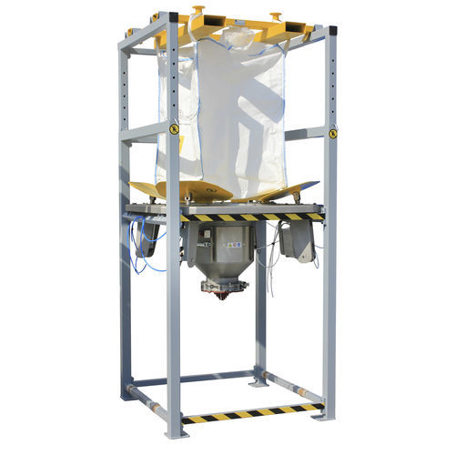 Dispositivo de descarga de bolsas a granel - Heilig mixers - neumático