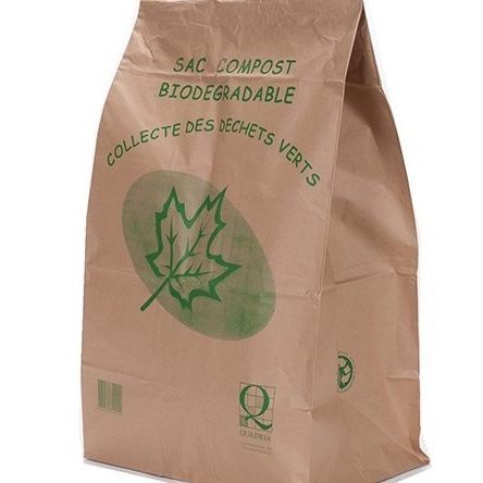 Bolsa biodegradable - QUADRIA - de papel