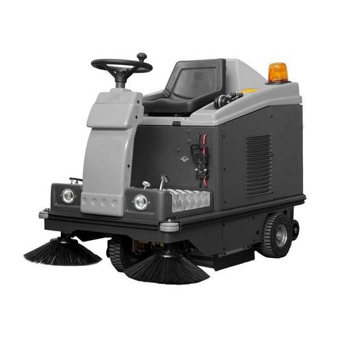 Barredora con operador a bordo - MSW800 R ET - Morclean - eléctrica / de exterior / de interior