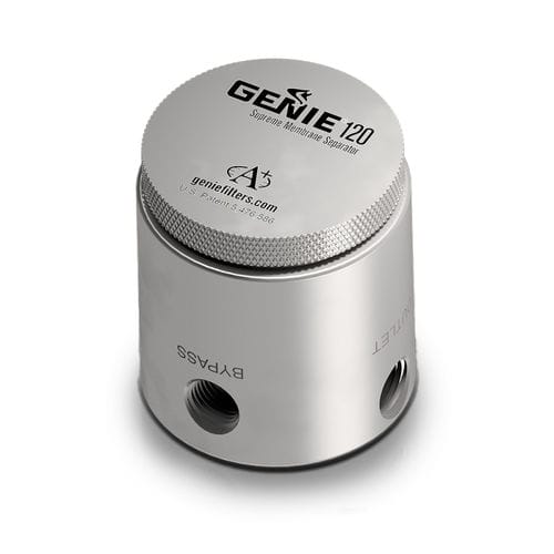 Cárter de filtro de membrana - GENIE 120 - SOCLEMA - para líquido / para gas