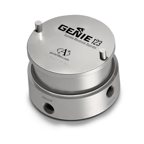 Cárter de filtro de membrana - GENIE 123 - SOCLEMA - para líquido / para gas