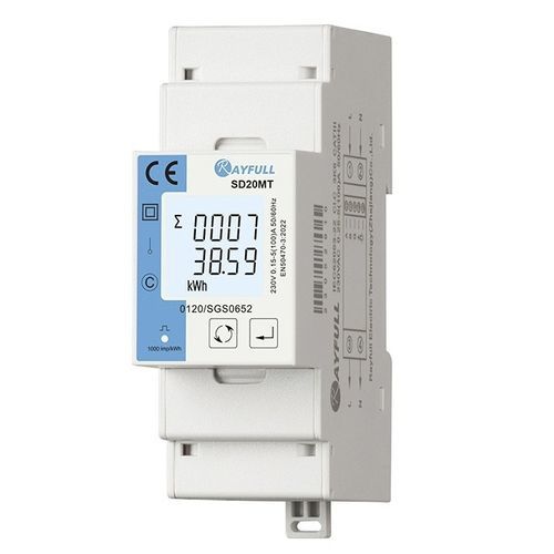 Contador de energía eléctrica certificado MID - SD20MT - Rayfull Electric Technology(Zhejiang)Co., Ltd. - trifásico / en riel DIN / RS-485