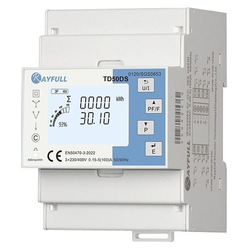 Contador de energía eléctrica certificado MID - TD50DS  - Rayfull Electric Technology(Zhejiang)Co., Ltd. - trifásico / en riel DIN / RS-485