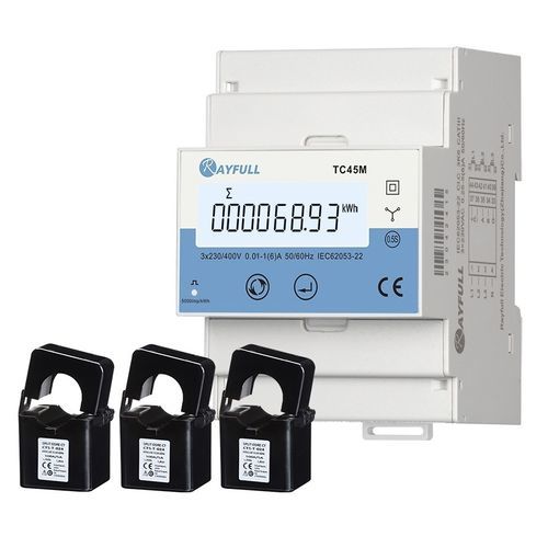 Contador de energía eléctrica multifunción - TC45M - Rayfull Electric Technology(Zhejiang)Co., Ltd. - trifásico / en riel DIN / RS-485