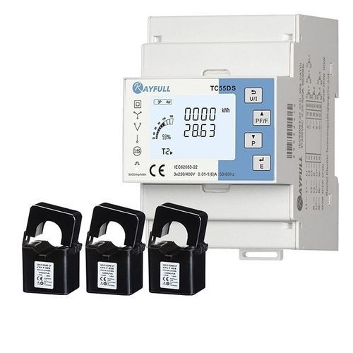 Contador de energía eléctrica trifásico - TC55DS - Rayfull Electric Technology(Zhejiang)Co., Ltd. - en riel DIN / Modbus RTU / con bobina de Rogowski