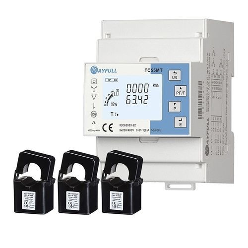 Contador de energía eléctrica trifásico - TC55MT - Rayfull Electric Technology(Zhejiang)Co., Ltd. - en riel DIN / Modbus RTU / con bobina de Rogowski