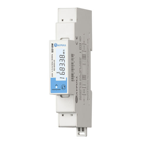 Contador de energía eléctrica multifunción - SD10M - Rayfull Electric Technology(Zhejiang)Co., Ltd. - monofásico / en riel DIN / RS-485