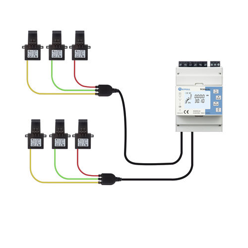 Contador de energía eléctrica trifásico - TC55M-RJ-2 NON-MID - Rayfull Electric Technology(Zhejiang)Co., Ltd. - Modbus / con pantalla LCD / multicircuito