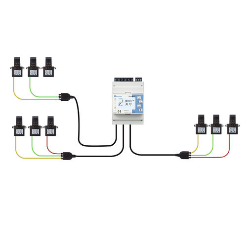 Contador de energía eléctrica trifásico - TC55M-RJ-3 NON-MID - Rayfull Electric Technology(Zhejiang)Co., Ltd. - Modbus / con pantalla LCD / multicircuito