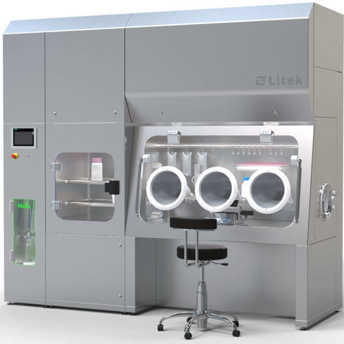 Aislador citotóxico para pruebas de esterilidad - Litek Industrial S.L. - modular / compacto / de acero inoxidable