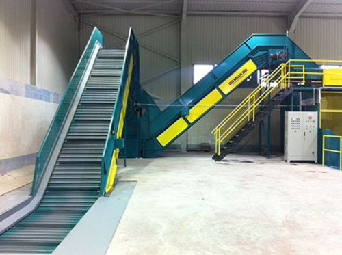 Transportador de rodillos - DISAN - con cadena / horizontal / reclinable