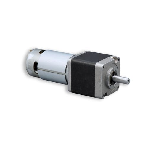 Motorreductor con escobillas - PGM-43 - ISL PRODUCTS INTERNATIONAL - planetario / concéntrica / con eje macizo