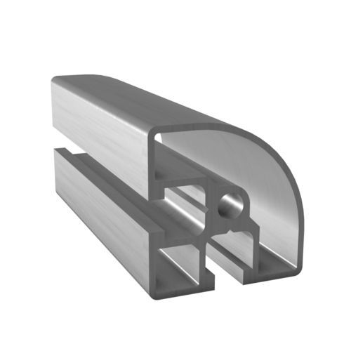 Perfil de aluminio anodizado - B0940 - trimat srl - ranurado / arqueado / para la industria