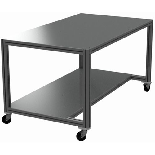 Banco de trabajo de aluminio - 521071 - trimat srl - para ensamblaje / monobloque / móvil