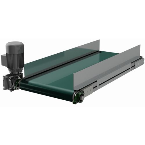 Transportador de banda - 531021 - trimat srl - de acero inoxidable