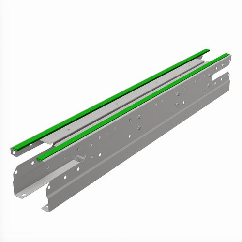 Transportador de cinta modular - 053-L93 series - trimat srl - recto / de transporte / de acero inoxidable
