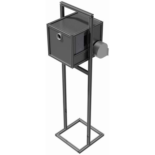 Extractor de humo transportable - 521001 - trimat srl - de pie / para la industria / para laboratorios