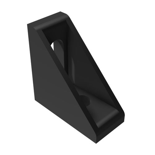 Soporte en escuadra para ensamblaje de perfiles - H0100 - trimat srl - para perfil de aluminio / de plástico / 90°