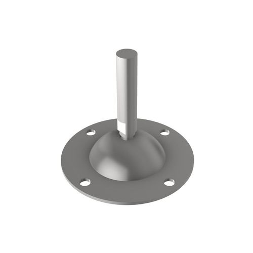 Pie de máquina - J4100 - trimat srl - de acero galvanizado / de rótula / roscado