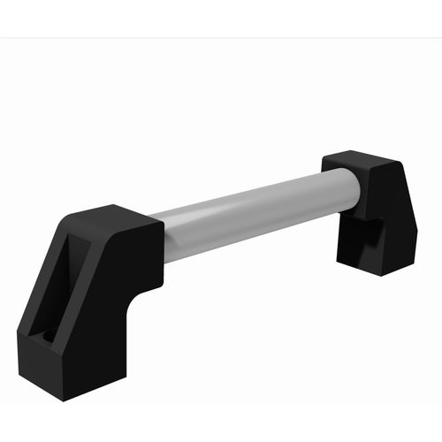 Manilla tubular - M1404 - trimat srl - de aluminio / cilíndrica / fija