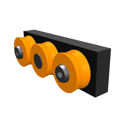 Rodamiento de rodillos - P1201 - trimat srl - axial / de nailon / corredero