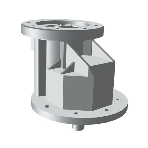 Reductor de tornillo sin fin - T3635 - trimat srl - de ejes paralelos / con eje hueco / pendular