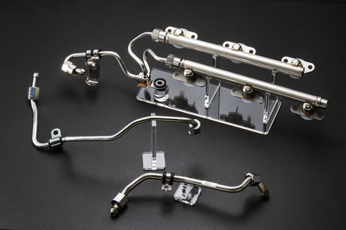 Tubo para gasolina - Usui Co., Ltd - de acero inoxidable / de alta presión / resistente a la corrosión