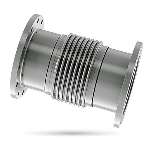 Compensador de dilatación de metal - BM-SI-MN - BIKAR - redondo / con brida / axial