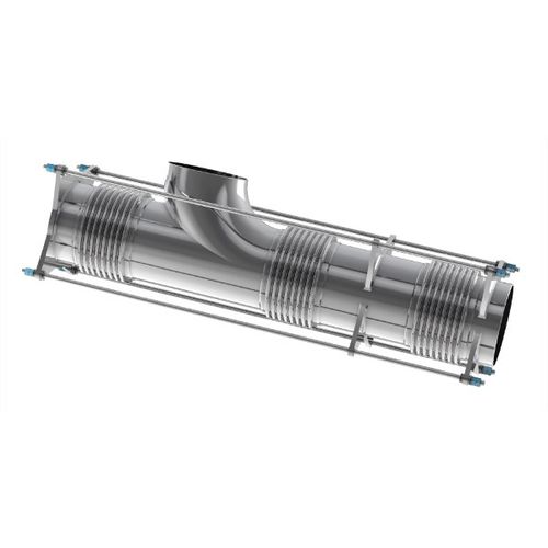 Compensador de dilatación de metal - BM-PB-ELBOW - BIKAR - redondo / soldable / axial