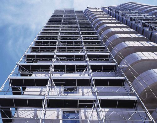Torre de andamio de fachada - FORTAL - modular / aluminio
