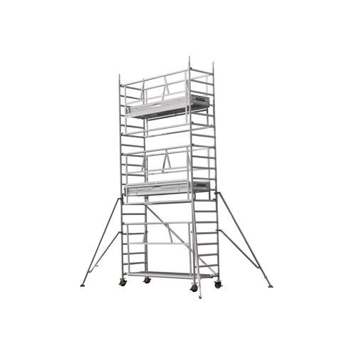 Andamio enrollable - JUPITER 1300 - FORTAL - de fachada / modular / aluminio