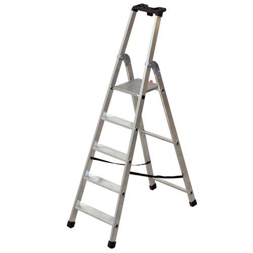 Escalera de tijera de aluminio - F05080000 series - FORTAL - 8 peldaños