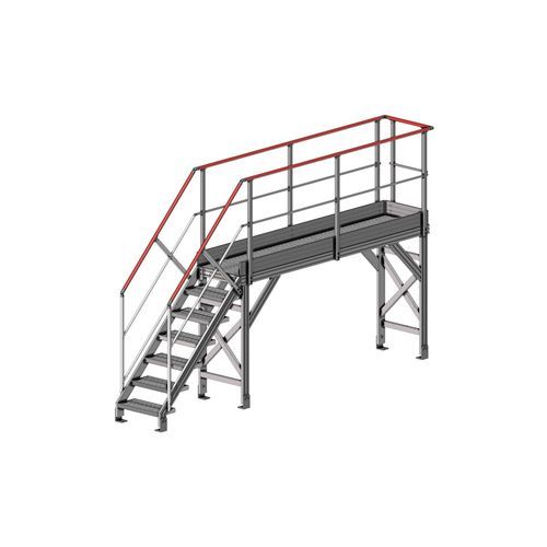 Pasarela de acceso de aluminio - F80115000 series - FORTAL