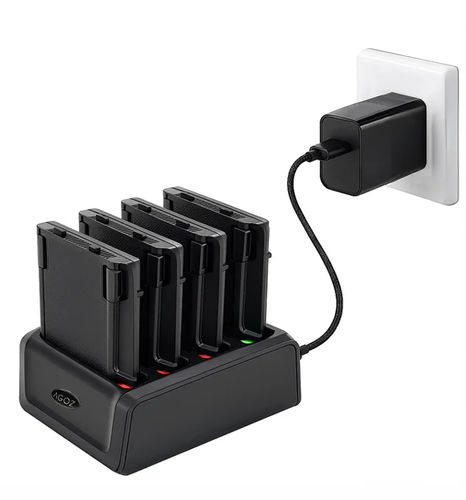 Cargador de baterías de mesa - Zebra TC7X - AgozTech LLC - multivía