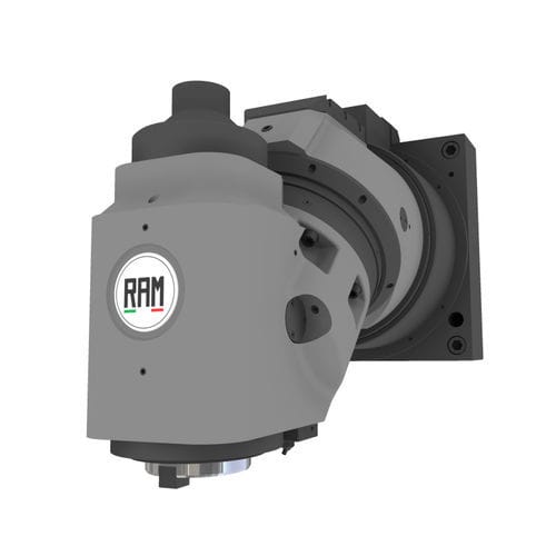 Cabezal de fresado 2 ejes - TBR - Ram srl - birrotativo / CNC / angular