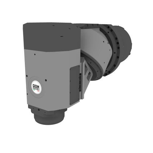 Cabezal de fresado 2 ejes - TBRE - Ram srl - 5 ejes / birrotativo / CNC