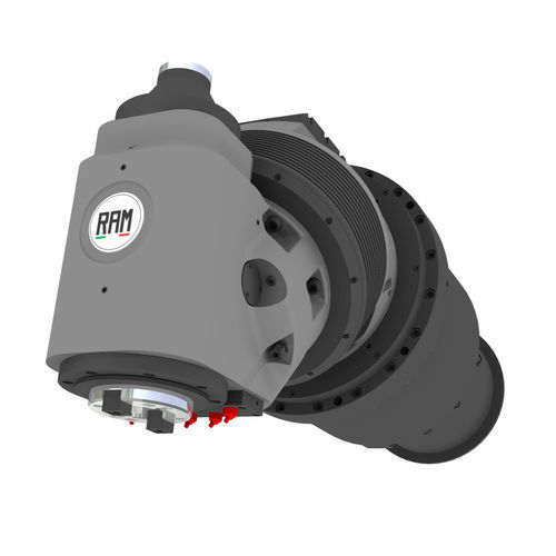 Cabezal de fresado universal - TBR75C.hs - Ram srl - 2 ejes / continuo