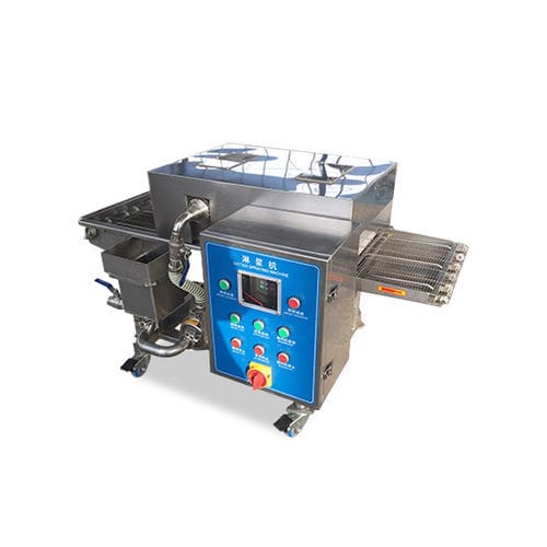 Rebozadora-empanadora automática - LJJ-300 - Bokang Machinery - de carne / para pescado