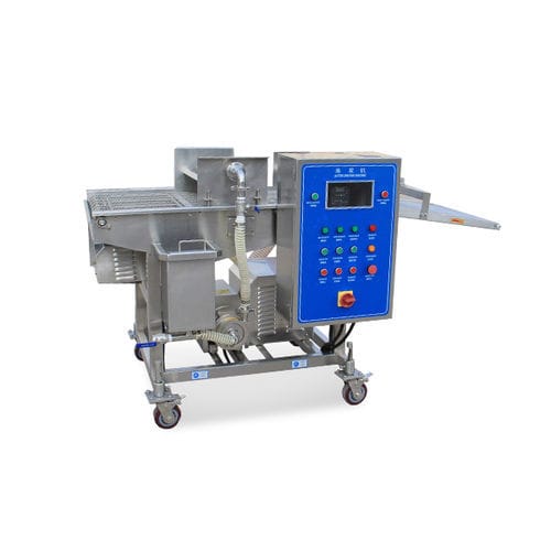 Rebozadora-empanadora de carne - LJJ-600 - Bokang Machinery - automática / continua / para pescado