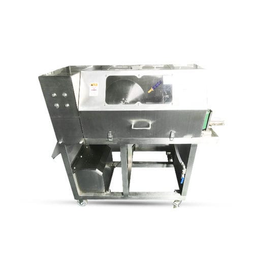 Cortadora para pescado - two-section - Bokang Machinery - automática / con hoja circular / de pie