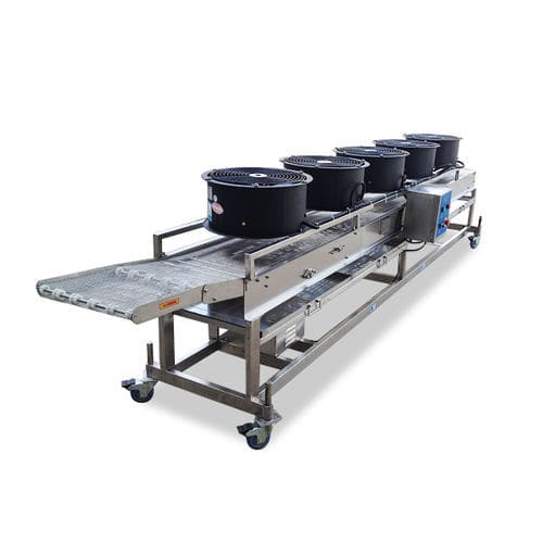 Refrigerador de aire - Bokang Machinery - para la industria agroalimentaria