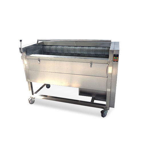 Peladora hortaliza - XQPJ series - Bokang Machinery - de rodillos / automática / de cepillo