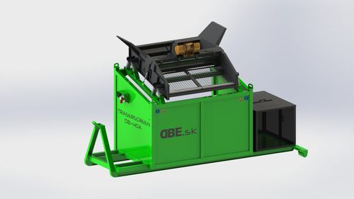 Criba móvil - DB-40A - dbe.sk - vibratoria / para productos a granel / compacta