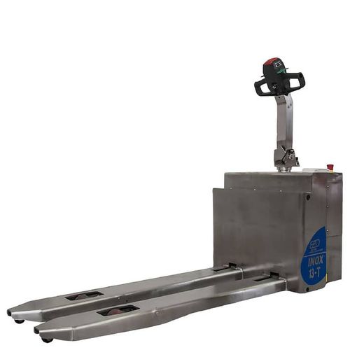 Transpaleta eléctrica - BADA 13-T - BADA MATERIAL HANDLING - con operador a pie / 12 V / de manipulación