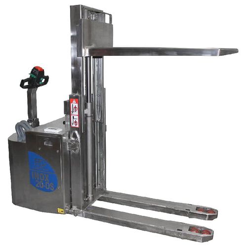 Transpaleta eléctrica - BADA 20-DS - BADA MATERIAL HANDLING - con operador a pie / 12 V / para almacén