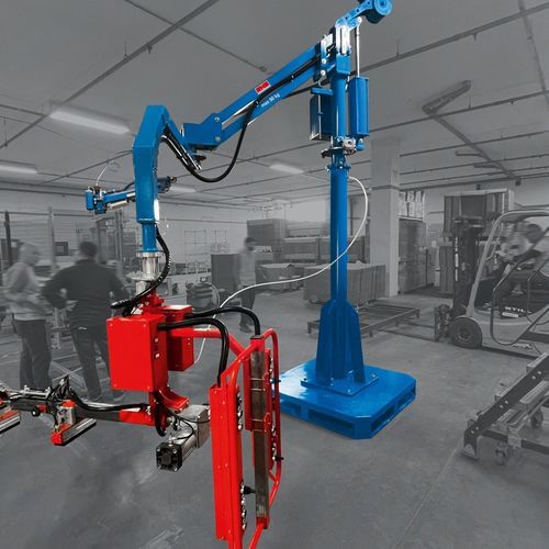 Manipulador mecánico - COLUMN MANIPULATOR - RHS - neumático / con asidero / de elevación