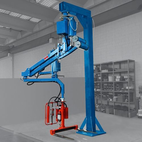 Manipulador neumático - FIXED CEILING MANIPULATOR - RHS - eléctrico / con asidero / para saco